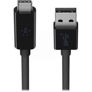 Belkin Usb-kaapeli 24 Pin Usb Type C Uros 9 Pin Usb Type A Uros Musta Usb 3.1 1m