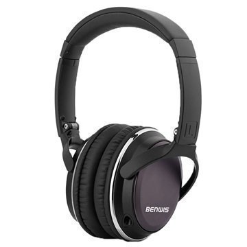 Benwis H600 Over-Ear Stereokuulokkeet Musta