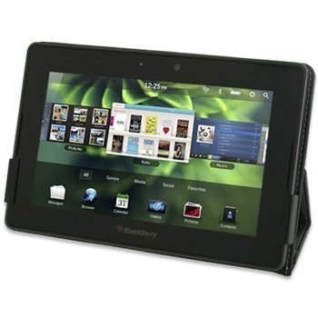 BlackBerry PlayBook PDair Leather Case 3BBBPBBX1 Musta