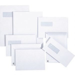 Bong Mailman Envelope E65 H2 Moisture Adhesive White 50pcs