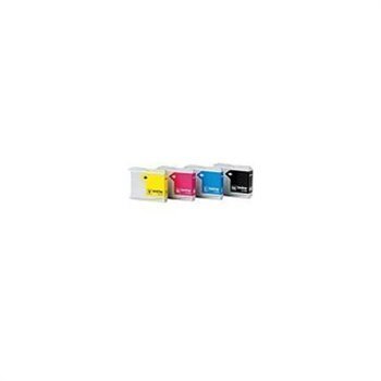 Brother C LC1000VALBPDR Inkjet Cartridge MFC-240 Black Cyan Magenta Yellow