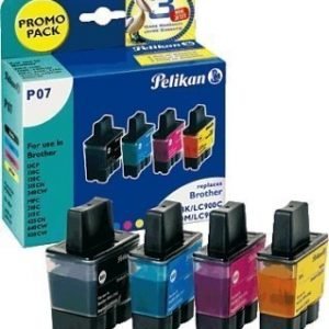 Brother DCP-110 C Inkjet Cartridge Pelikan P07 Multipack Black Cyan Magenta Yellow