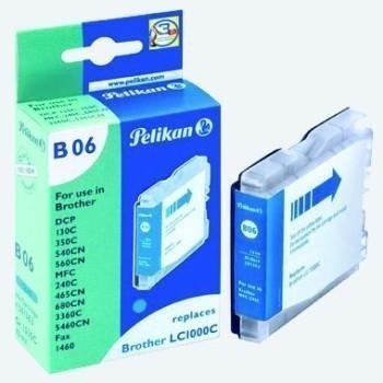 Brother DCP-130 C Inkjet Cartridge Pelikan B06 Cyan