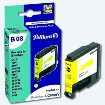 Brother DCP-130 C Inkjet Cartridge Pelikan B08 Yellow