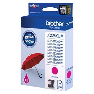 Brother LC225XLM Mustepatruuna XL MFC-J5720DW J5625DW J5620DW Magenta