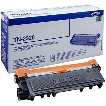 Brother TN-2320 Toner DCP-L2500D HL-L2300D MFC-L2700DW Musta