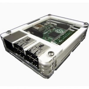 C4 Labs Zebra Case For Raspberry Pi 2/b+ Artic White