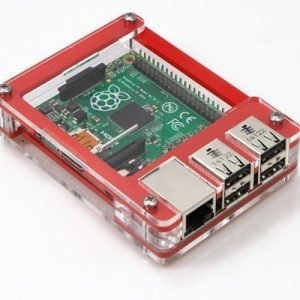 C4 Labs Zebra Case For Raspberry Pi 2/b+ Berry Red