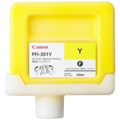 CANON Mustepatruuna keltainen 330ml (PFI-301)
