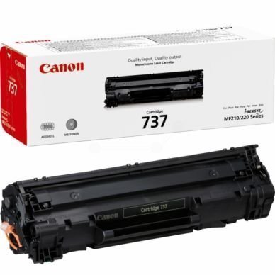 CANON Värikasetti (737) musta 2.400 sivua