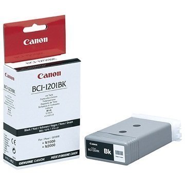 Canon BCI-1201BK Mustepatruuna BIJ-1300 BIJ-2300 N1000 N2000 Musta