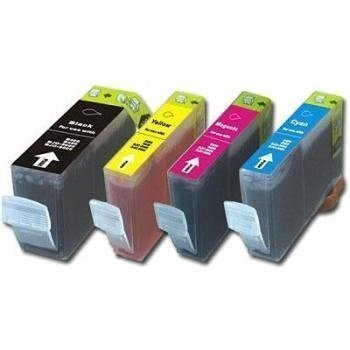 Canon BCI-3EBK BCI-3E/6 (C/M/Y) Cartridge BJC 3000 Black Cyan Magenta Yellow