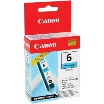 Canon I 860 Pixma IP 8500 Inkjet Cartridge BCI-6PC Photo Cyan