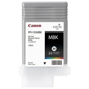 Canon PFI-103MBK Mustepatruuna imagePROGRAF iPF5100 iPF6100 Matta Musta