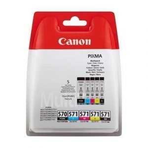 Canon Pgi-570/cli-571 Pgbk/bk/c/m/y Multi Pack