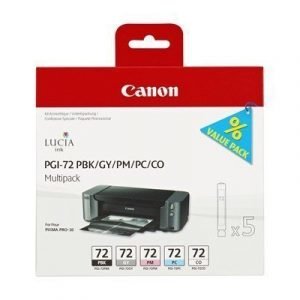 Canon Pgi-72 Pbk/gy/pm/pc/co Multipack