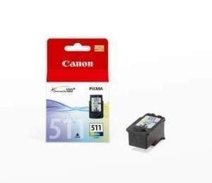 Canon Pixma IP 2700 Inkjet Cartridge CL-511 Cyan Magenta Yellow