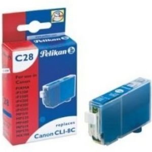 Canon Pixma IP 3300 Inkjet Cartridge Pelikan C28 Cyan
