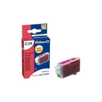 Canon Pixma IP 3600 Inkjet Cartridge Pelikan C39 Magenta