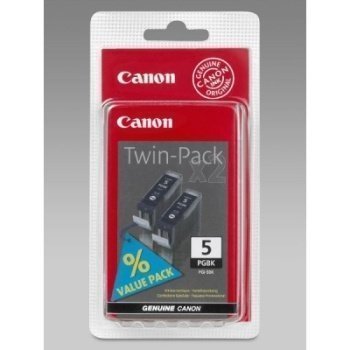 Canon Pixma IP 4200 Pixma MP 800 Inkjet Cartridge PGI-5BK 2 Pack Black