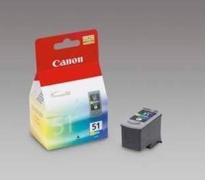 Canon Pixma IP 6210 D Inkjet Cartridge CL-51 Cyan Magenta Yellow