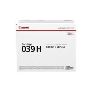 Canon Värikasetti Musta 039 H 25k Lbp351/lbp352