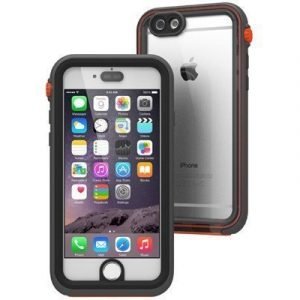 Catalyst Waterproof Case Iphone 6 Plus/6s Plus Musta Oranssi