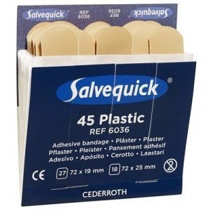Cederroth Plastic Plasters 6x45pcs