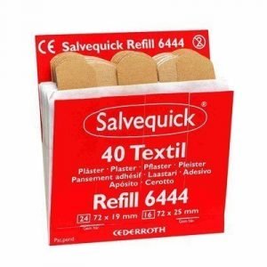 Cederroth Salvequick Textile Patches 6 Refill/box (6444)