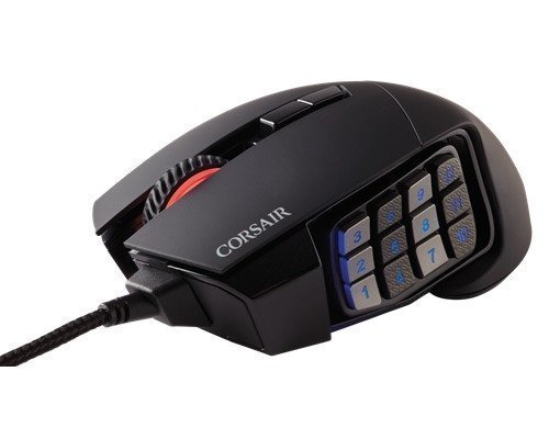 Corsair Gaming Scimitar Rgb Optinen Hiiri Musta