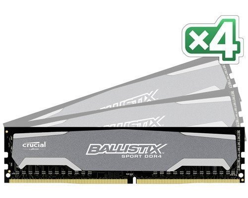 Crucial Ballistix Sport 16gb 2400mhz Ddr4 Sdram Non-ecc