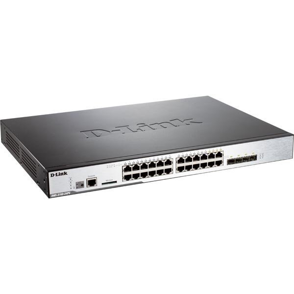 D-Link 20-port 10/100/1000 Base-T porttia Unified Switch PoE