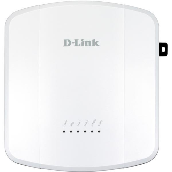 D-Link DWL-8610AP langaton tukiasema 802.11ac 2xRJ45 PoE+ valk