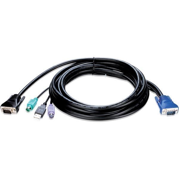 D-Link KVM Cable (3M) for DKVM-440 and DKVM-450