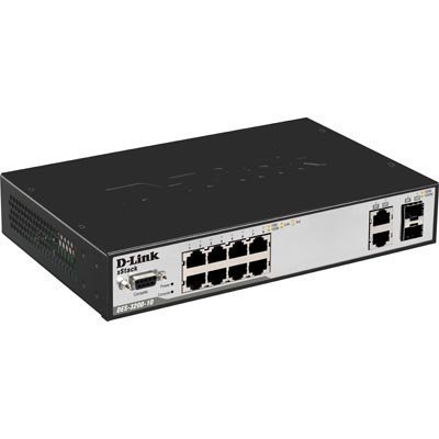 D-Link xStack 8-port 10/100 Layer 2 Managed Switch