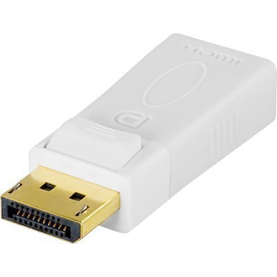 DELTACO DisplayPort - HDMI sovitin 20-pin u - n valk