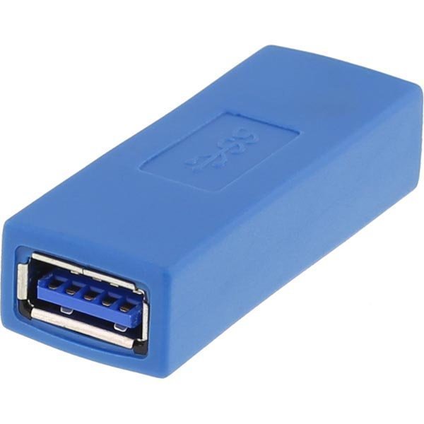 DELTACO USB 3.0 sovitin A na - A na sininen