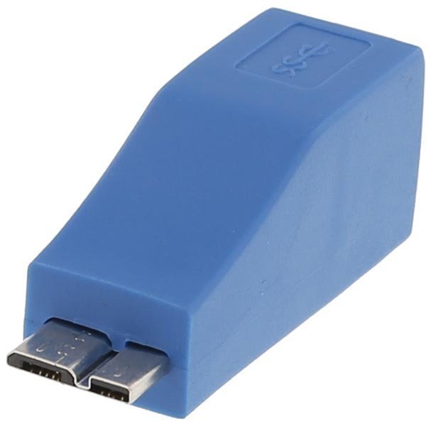 DELTACO USB 3.0 sovitin Micro B ur - B na sin