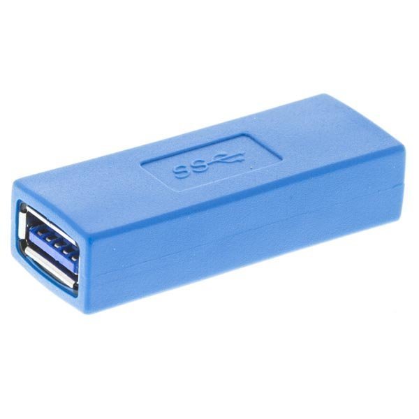 DELTACO USB 3.0 sovitin Tyyppi A na - Tyyppi A na sin