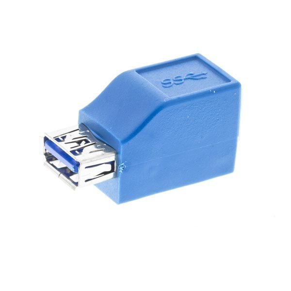 DELTACO USB 3.0 sovitin Tyyppi B na - Tyyppi B na sininen