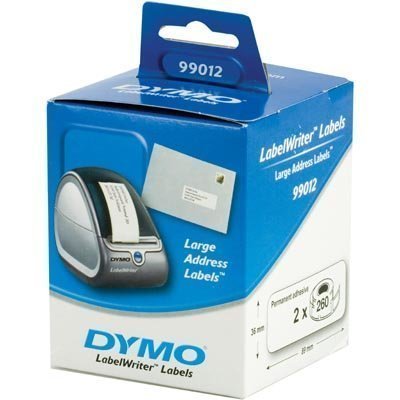 DYMO LabelWriter osoitetarra 89x36 mm 2-pakk (520 kpl)