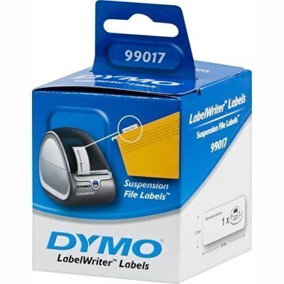 DYMO LabelWriter riippukansioetiketit 50x12 mm valk 1-pakkaus