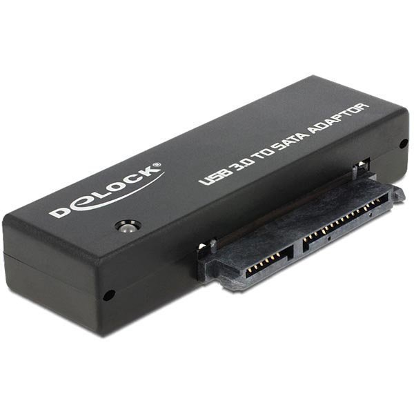 DeLOCK USB 3.0 - SATA telakka-asema 6Gb/s musta