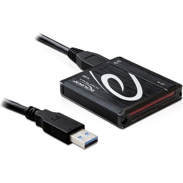 DeLOCK USB 3.0 muistinkortinlukija ulkoinen 5-slot