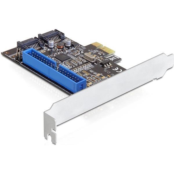 DeLOCK ohjainkortti PCI-Express x1 SATA 6Gb/s 2xSATA 1xIDE