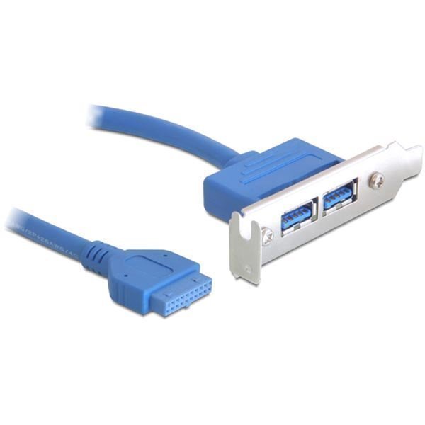 DeLOCK sisäinen USB 3.0 kaapeli PCI LP 1xIDC20