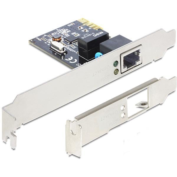 DeLOCK verkkokortti PCI-Express x1 GBLAN 1x RJ45