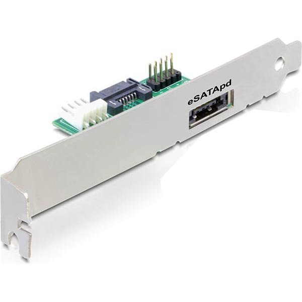 DeLOCKsovitin SATA/USB - Power Over eSATA-sovitin
