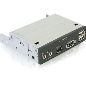 Delock 3.5 Mutlipanel Esatap/usb 2.0/firewire/hd-audio