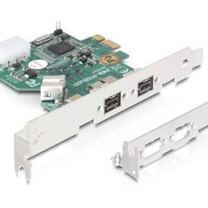 Delock Firewire 800 1+2x9-pin Ports X1 Pci-e